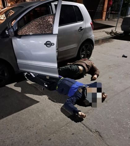 Dos de los delincuentes abatidos murieron en el lugar del hecho