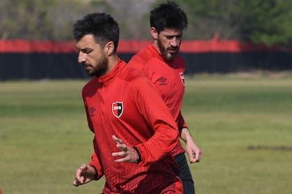 Ignacio Scocco y Pablo Pérez, dos jugadores que volvieron a Newells por sentido de pertenencia