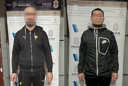 Dos de los sospechosos detenidos