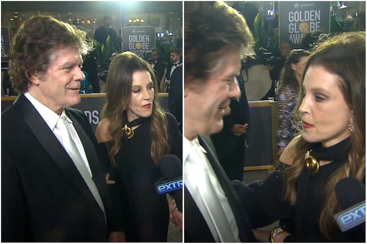 Dos días antes del anuncio de su muerte, Lisa Marie Presley asistió a la entrega de los Globos de Oro