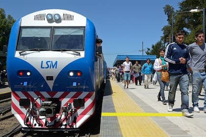 Una formación del tren San Martín