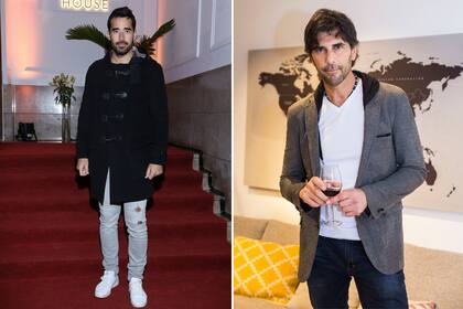 ¡Dos galanes sueltos en Buenos Aires! Ignacio Viale visitó Chivas House y Juan Darthes estuvo en la apertura de Boconcept Argentina