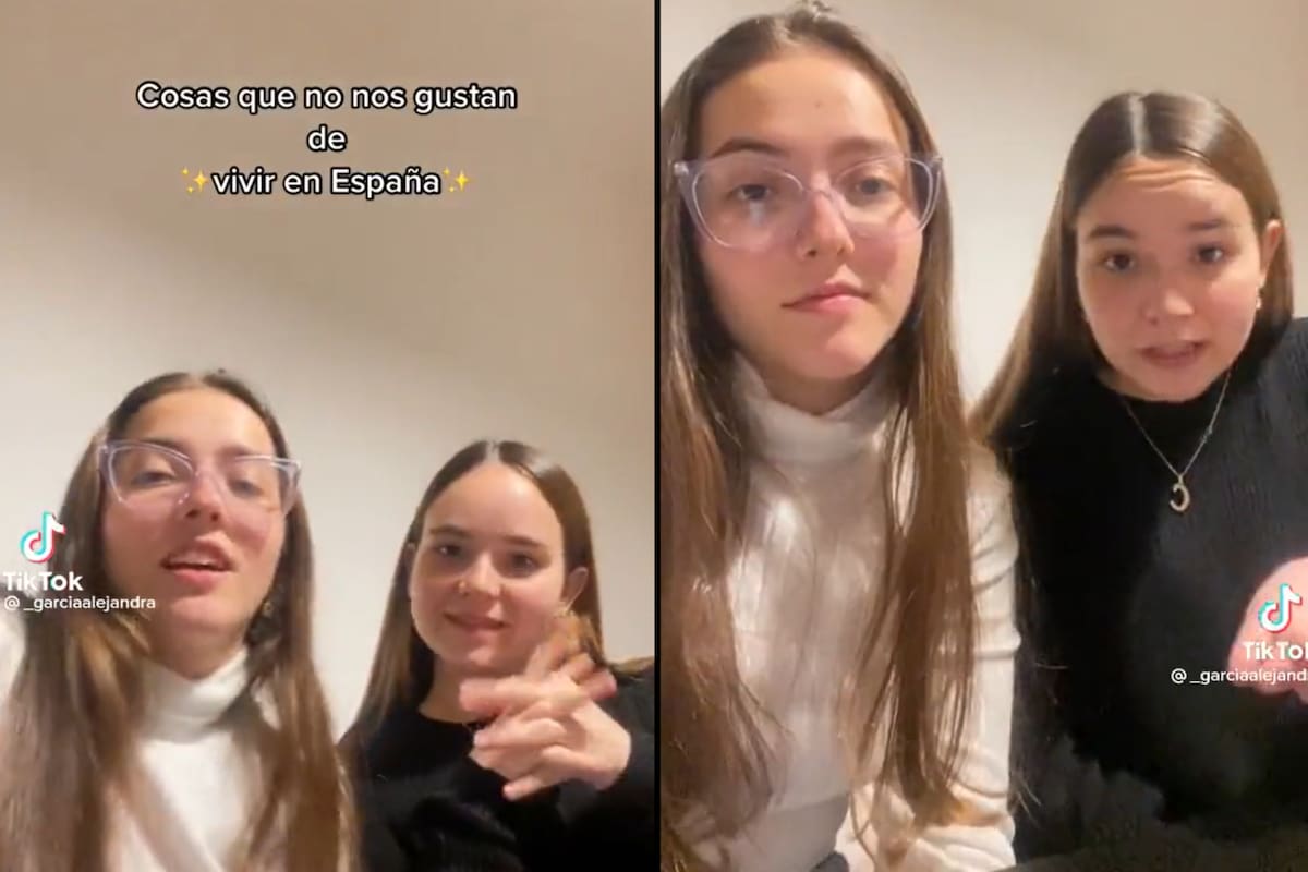 Dos jóvenes venezolanas hicieron una lista de las cosas que no les gustan de España