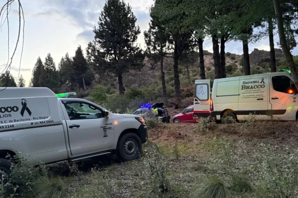 Dos jubilados murieron al caer de un barranco el vehículo en el que viajaban