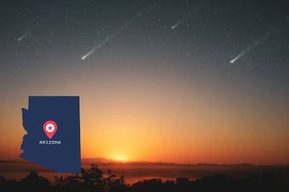 Dos lluvias de estrellas podrán verse desde el estado de Arizona durante julio de 2025. Foto: Pexels / Felipe Helfstein - sketchify