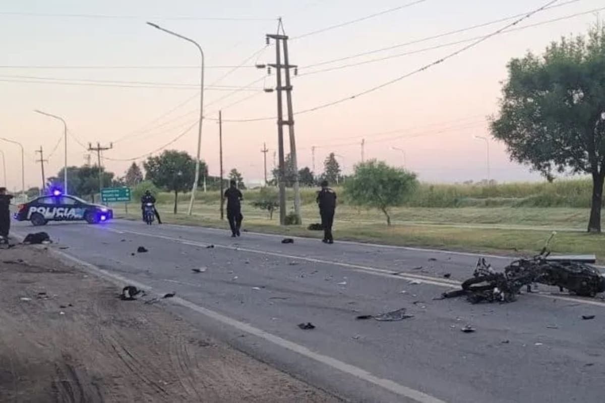 Dos motociclistas murieron en la ruta nacional 11