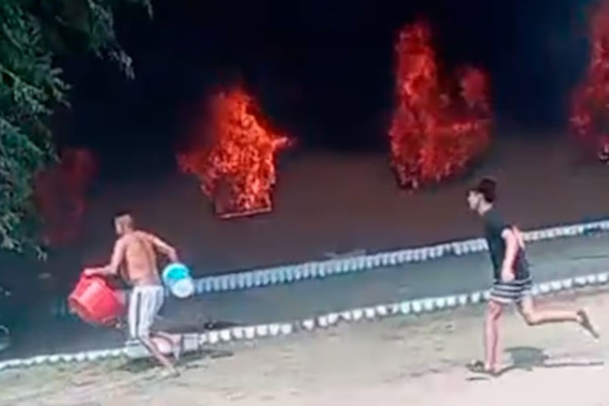 Dos nenas murieron en el incendio