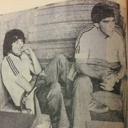 Dos pibes que enseguida se entendieron; Maradona se perdió el Mundial de la Argentina y Valencia fue el 10 durante los cuatro primeros partidos. En España 1982, coincidieron