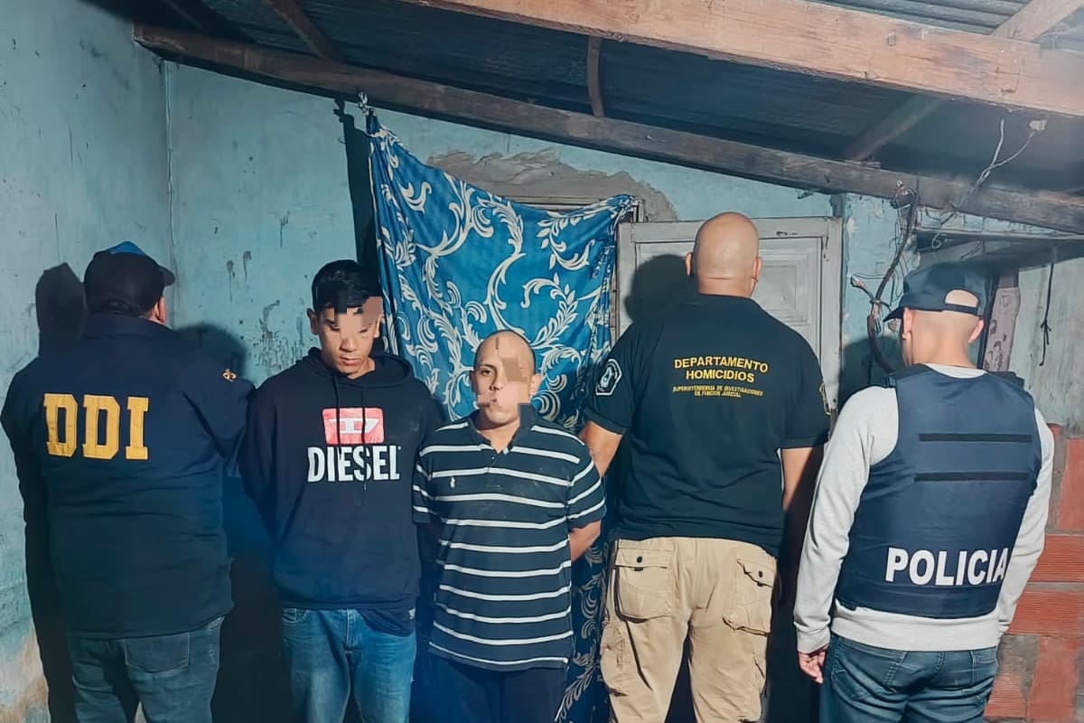 Dos sospechosos fueron detenidos por el homicidio de un joven