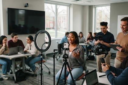 Dos universidades en Estados Unidos anunciaron el lanzamiento de carreras enfocadas en la creación de contenido