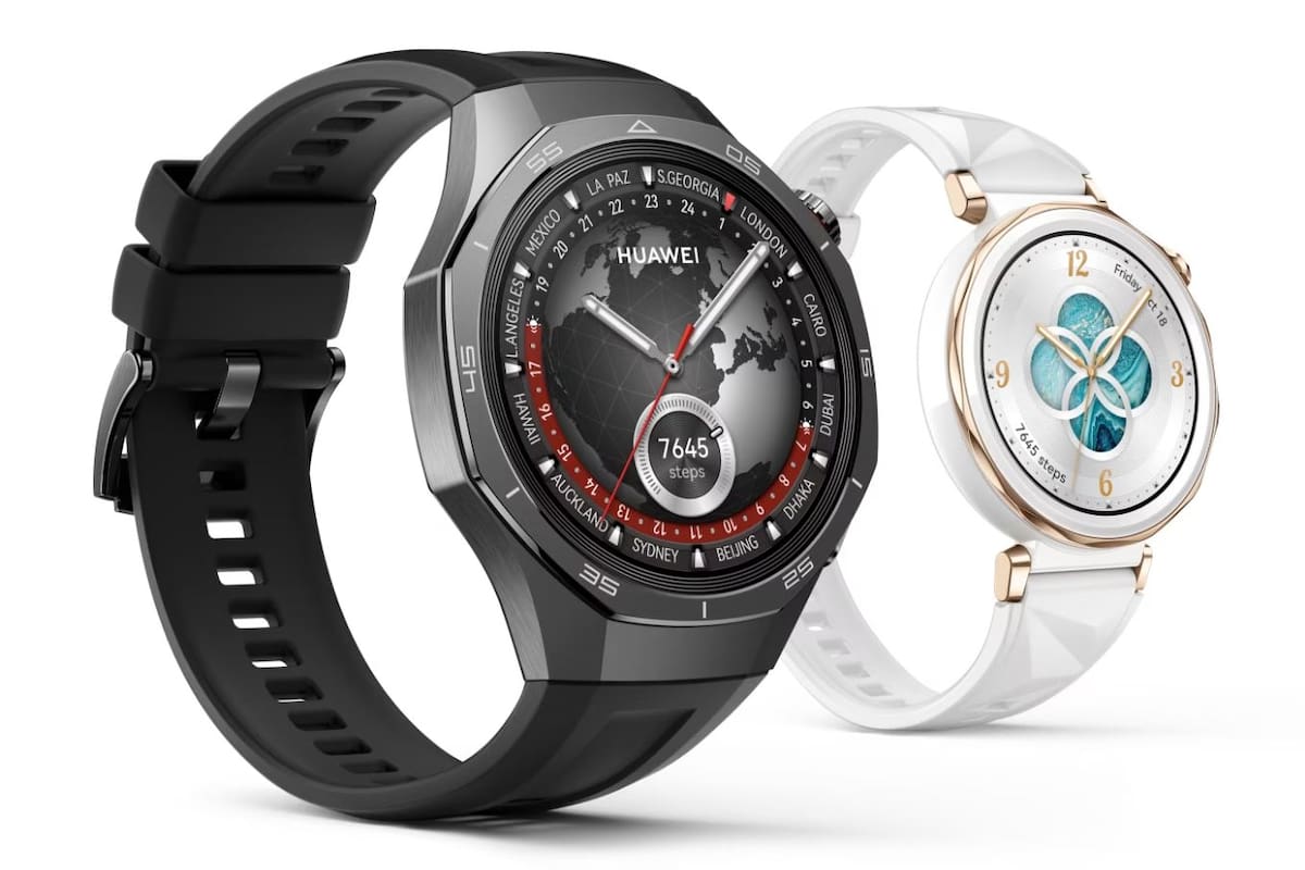 Dos versiones del Huawei Watch GT 5 Pro
