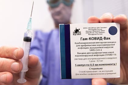 Dosis de la vacuna rusa Sputnik V