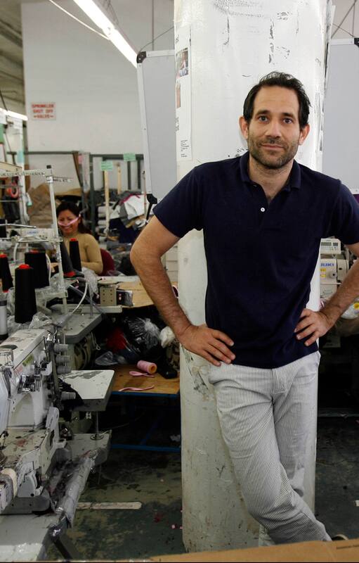 Dov Charney, fundador de American Apparel, empresa de fabricación y venta de indumentaria que terminó en bancarrota