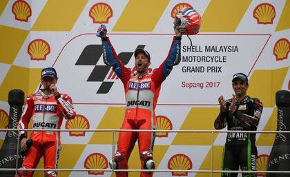 Dovizioso estiró hasta la última competencia en Valencia la definición del título