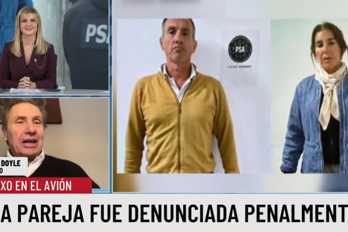 Doyle analizó el accionar de la pareja