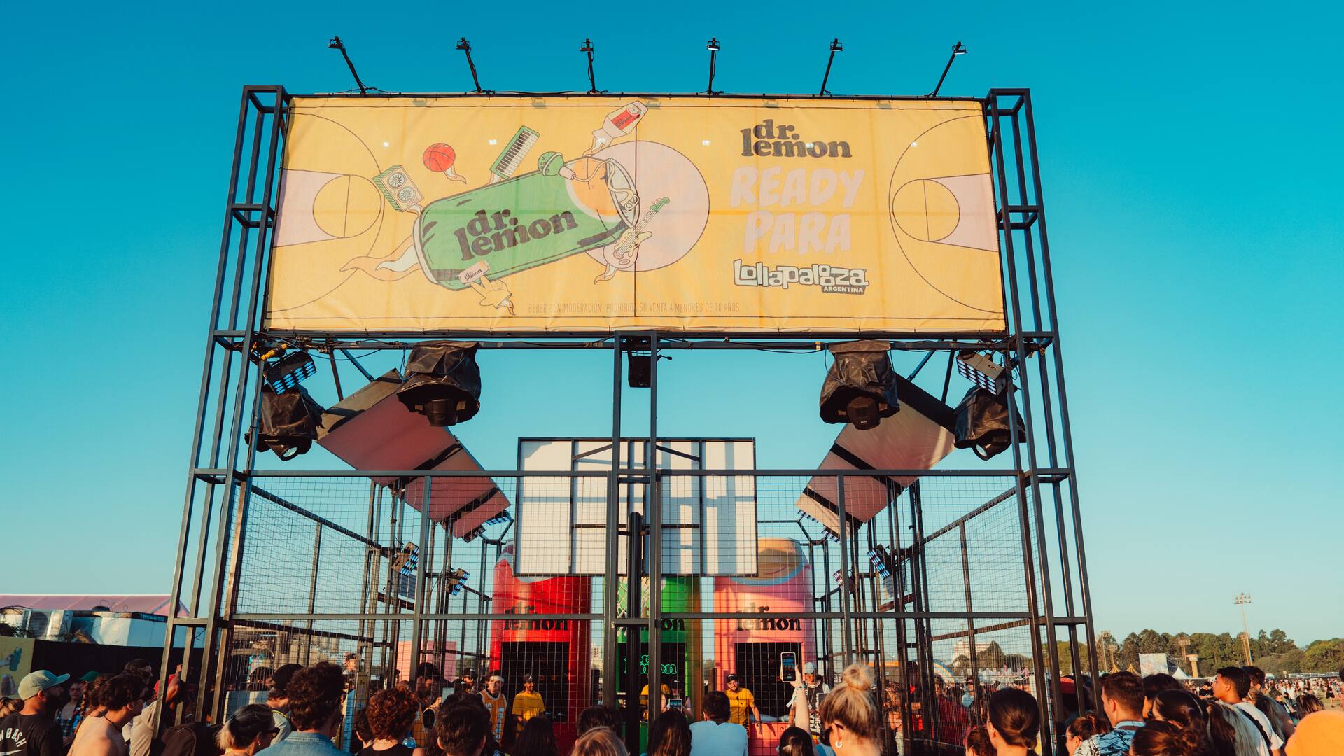 Dr. Lemon presente en el Lollapalooza.