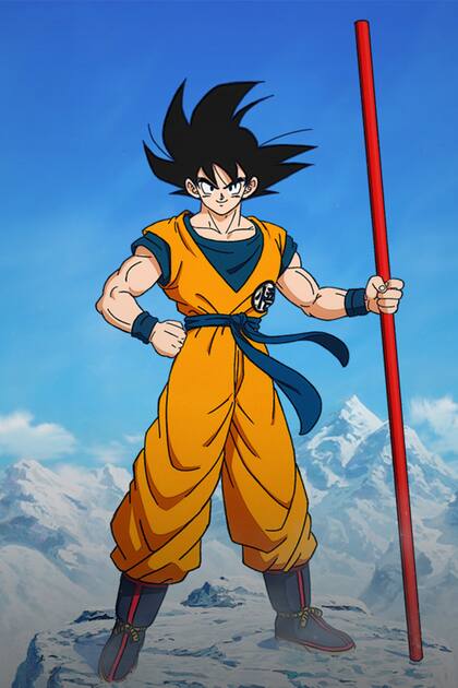 Goku, protagonista de Dragon Ball, y figura clave en el Instagram de Duki