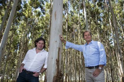 Dranovsky y Marcos Pereda, presidente del Grupo Bermejo, hace dos años, en Gualeguaychú
