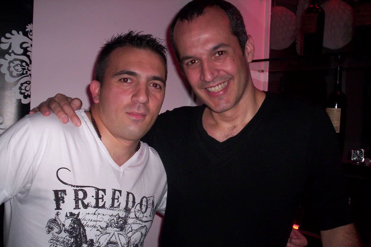 Dr.Disco (izquierda) y Leo Satragno (El Signo/Ultratango)