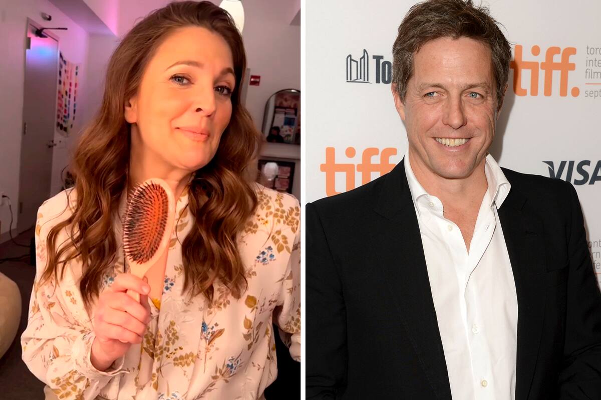 Drew Barrymore le contestó con humor a Hugh Grant una crítica que le hizo sobre su forma de cantar