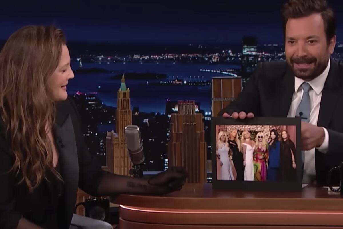 Drew Barrymore reveló en el programa de Jimmy Fallon cómo comenzó su actual relación de amistad con Britney Spears