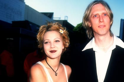 Drew Barrymore y el músico de Hole, Eric Erlandson