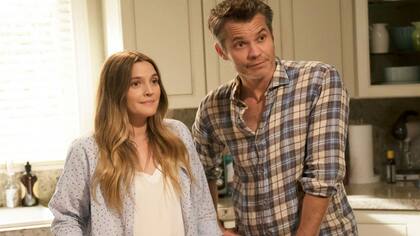 Drew Barrymore y Timothy Olyphant, en Santa Clarita Diet
