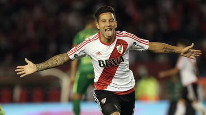 Driussi tuvo un año esplendoroso en River en 2017 y fue vendido a Europa por una cifra récord