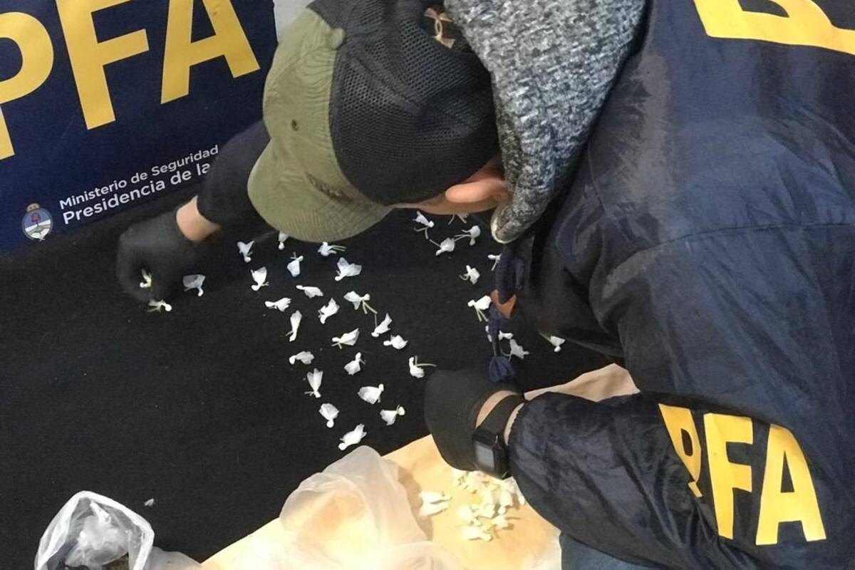 Droga secuestrada a la banda dirigida desde la cárcel de Piñero por Ariel Máximo "El Viejo" Cantero, fundador de la Banda de los Monos