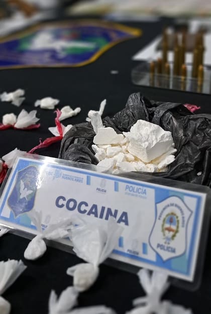Droga secuestrada en los operativos de saturación en La Cava