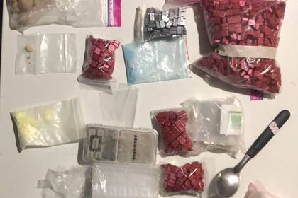 Drogas sintéticas incautadas en Rosario