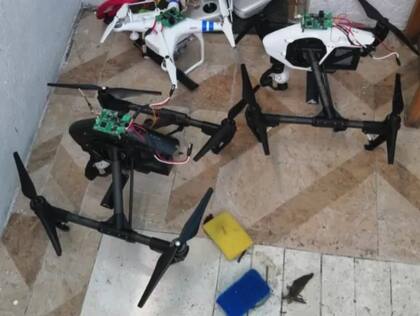 Drones cada vez más sofisticados son usados por grupos de delincuencia organizada en México