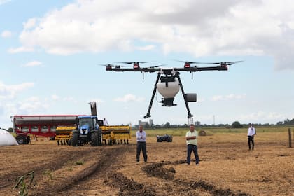 Drones, una herramienta que se incorporó a la agricultura