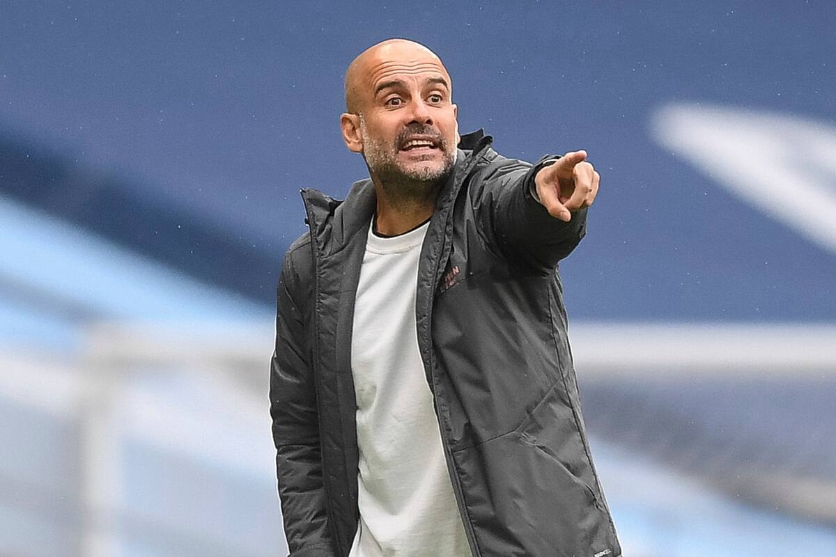 DT del manchester city, josep guardiola