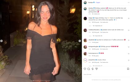 Dua Lipa compartió un mensaje en sus redes para celebrar su cumpleaños (Foto: Instagram @dualipa)