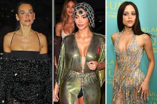 Del excéntrico look de Kim Kardashian a la elegancia de Dua Lipa y el arriesgado vestido de Jenna Ortega