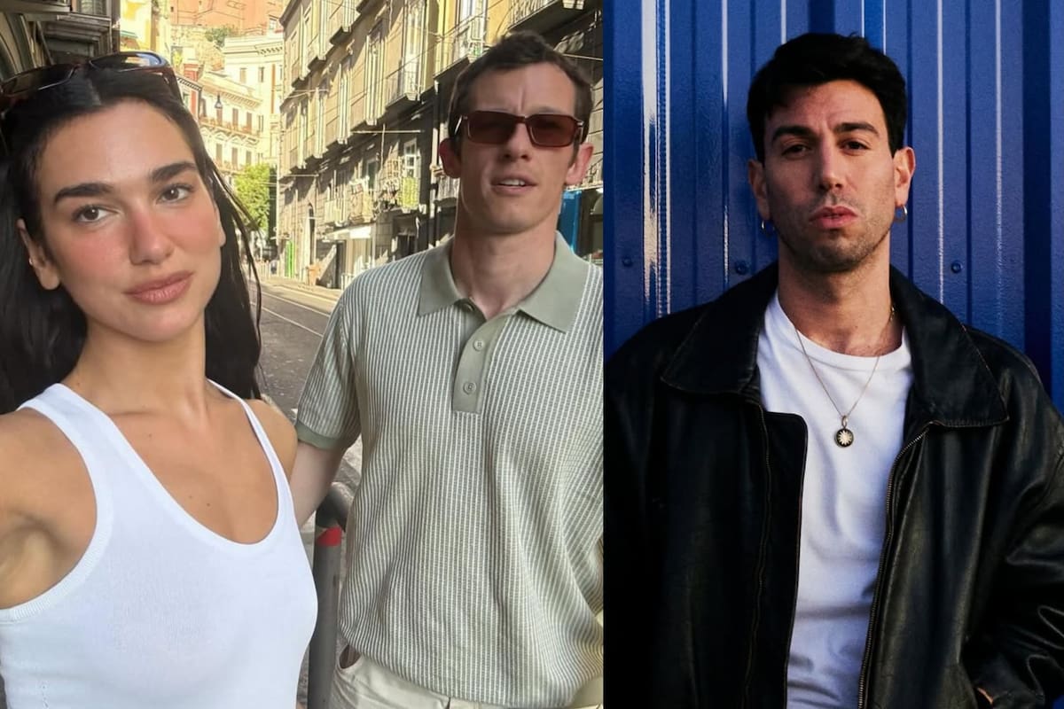 Dua Lipa y Callum Turner disfrutaron de una escapada romántica en Nápoles y al ver las fotos que subieron el cantante de Conociendo Rusia tuvo una reacción que divirtió a todos (Foto: Instagram @dualipa)