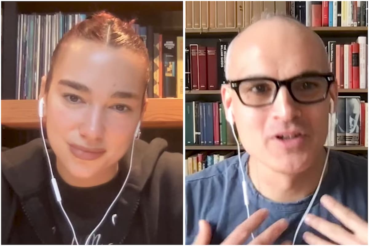 Dua Lipa y Hernán Díaz conversaron sobre literatura, verdad y poder