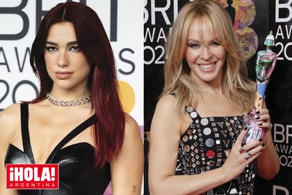Dua Lipa y Kylie Minogue fueron dos de las protagonistas de los BRIT Awards, los galardones que premian a los artistas más destacados de la música pop británica.