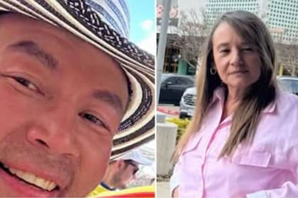 Duane y Zara son colombianos y viven hace dos años en Texas. Fueron detenidos tras asistir a una cita de migración
