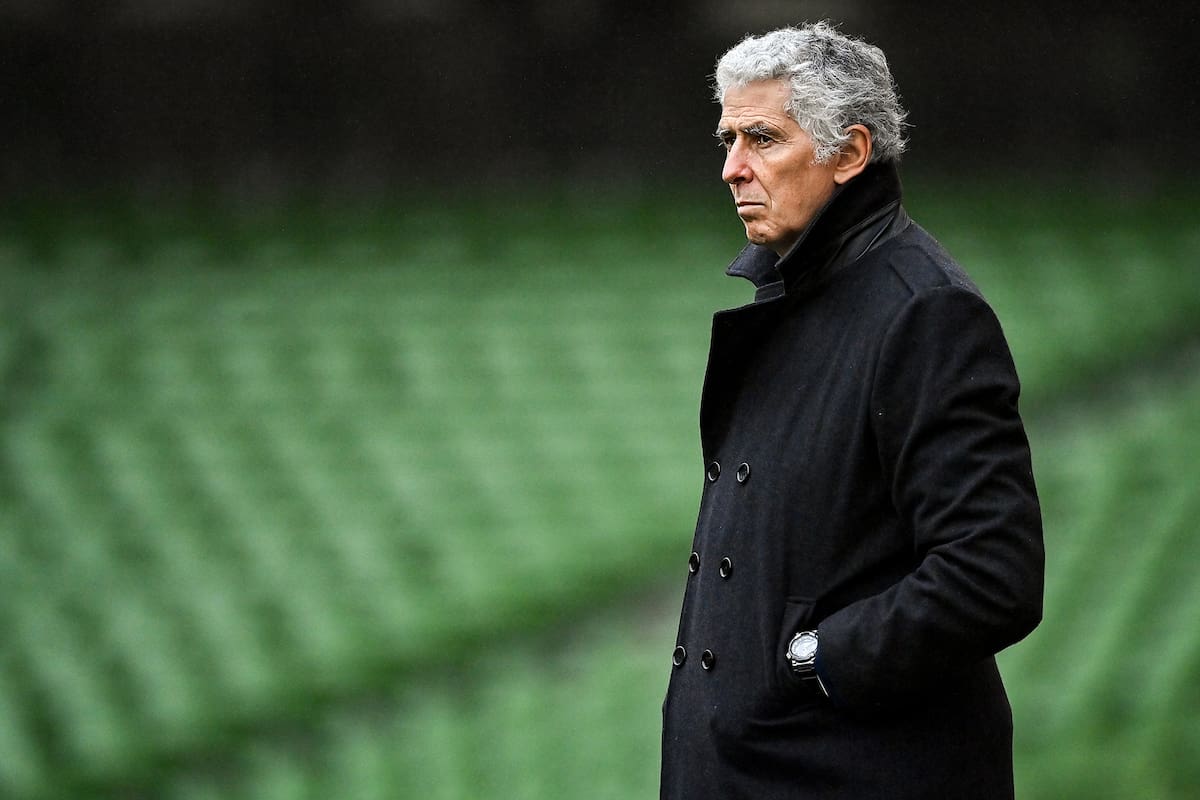 Dublin , Ireland - 20 November 2021; UAR Argentine Rugby Union 1st vice president Gabriel Travaglini during the Argentina Captain's Run at Aviva Stadium in Dublin. (Photo By Brendan Moran/Sportsfile via Getty Images)