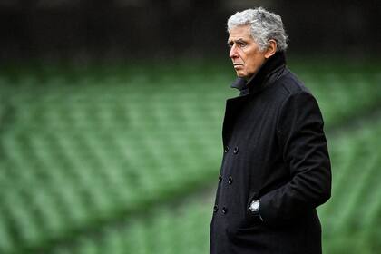 Dublin , Ireland - 20 November 2021; UAR Argentine Rugby Union 1st vice president Gabriel Travaglini during the Argentina Captain's Run at Aviva Stadium in Dublin. (Photo By Brendan Moran/Sportsfile via Getty Images)