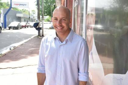 Ducoté ayer en Pilar antes de votar