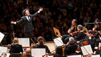 Dudamel, en el David Geffen Hall