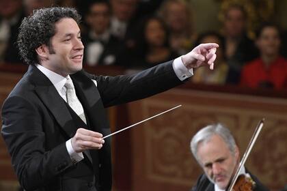 Dudamel fue el director más joven del Concierto de Año Nuevo vienés