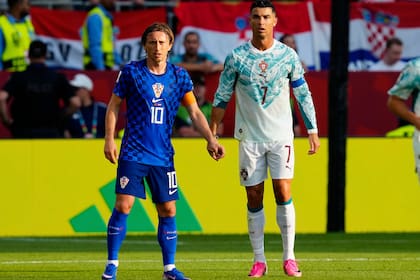Duelo de titanes: Croacia vs. Portugal o... Luka Modric vs. Cristiano Ronaldo