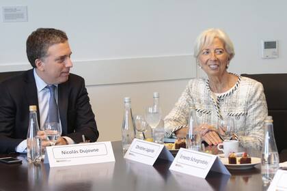 Dujovne se reunirá hoy con la directora gerente del FMI, Christine Lagarde