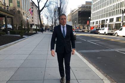 Dujovne, en Washington, al cerrar su primer viaje del año a Estados Unidos.