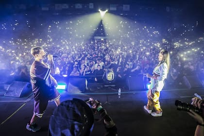 Duki y Cazzu, dos de los exponentes más potentes del trap argentino