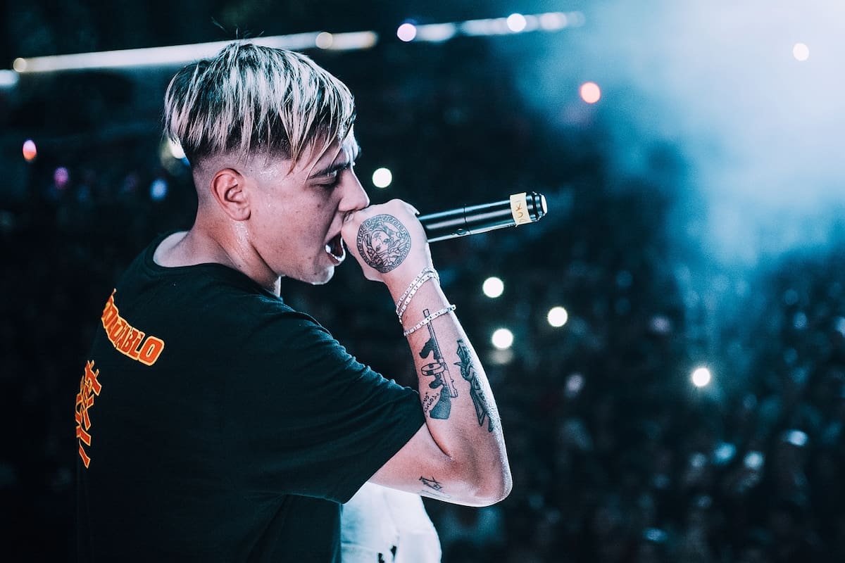 Duki en enero en Pueblo Límite, Villa Gesell, donde empezó su explosión